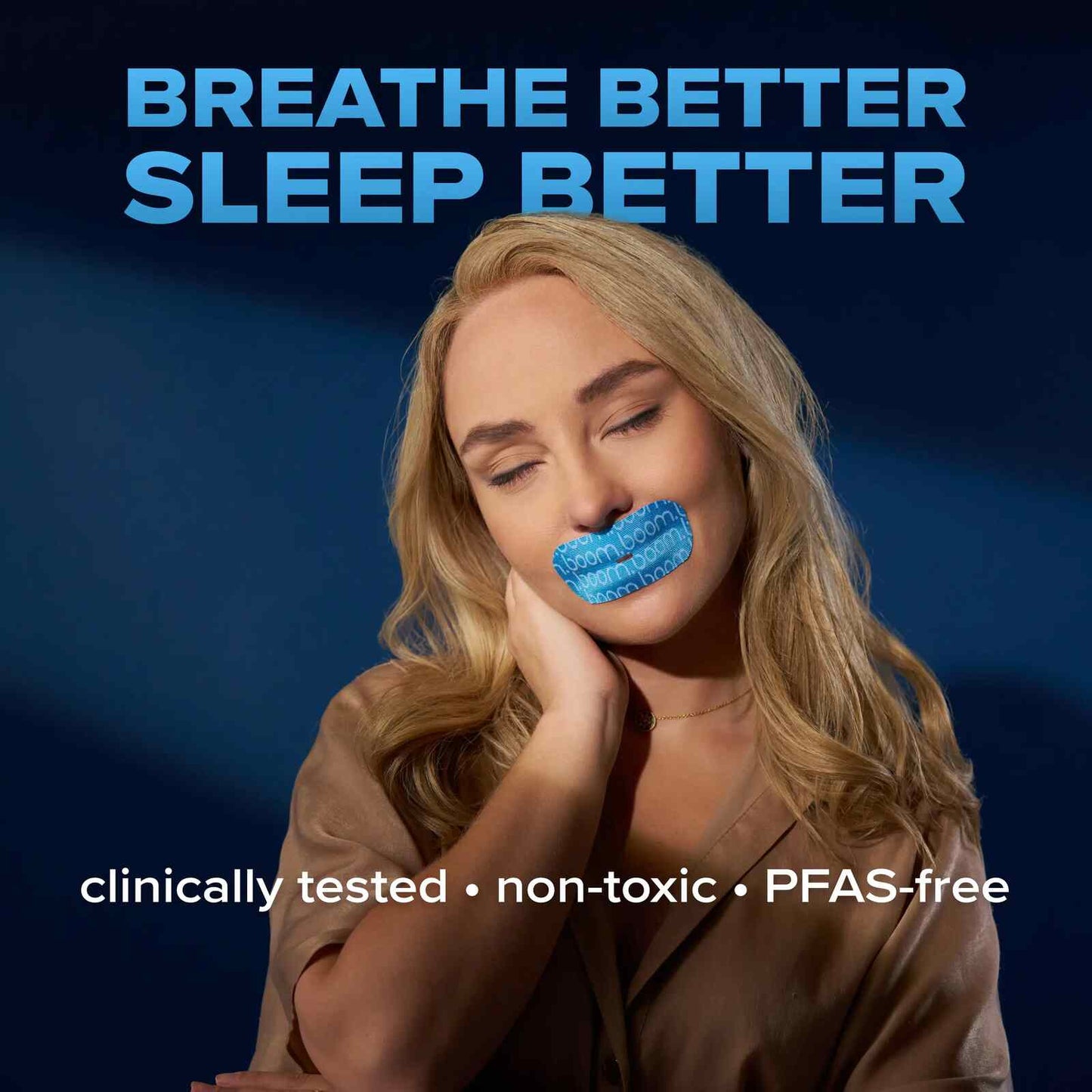 Nasal Breathing Mouth Tape for Snore-Free, Deep Sleep