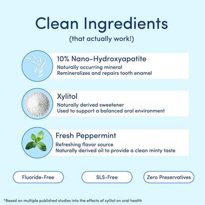 Natural Teeth Repair & Whitening Hydroxyapatite Toothpaste
