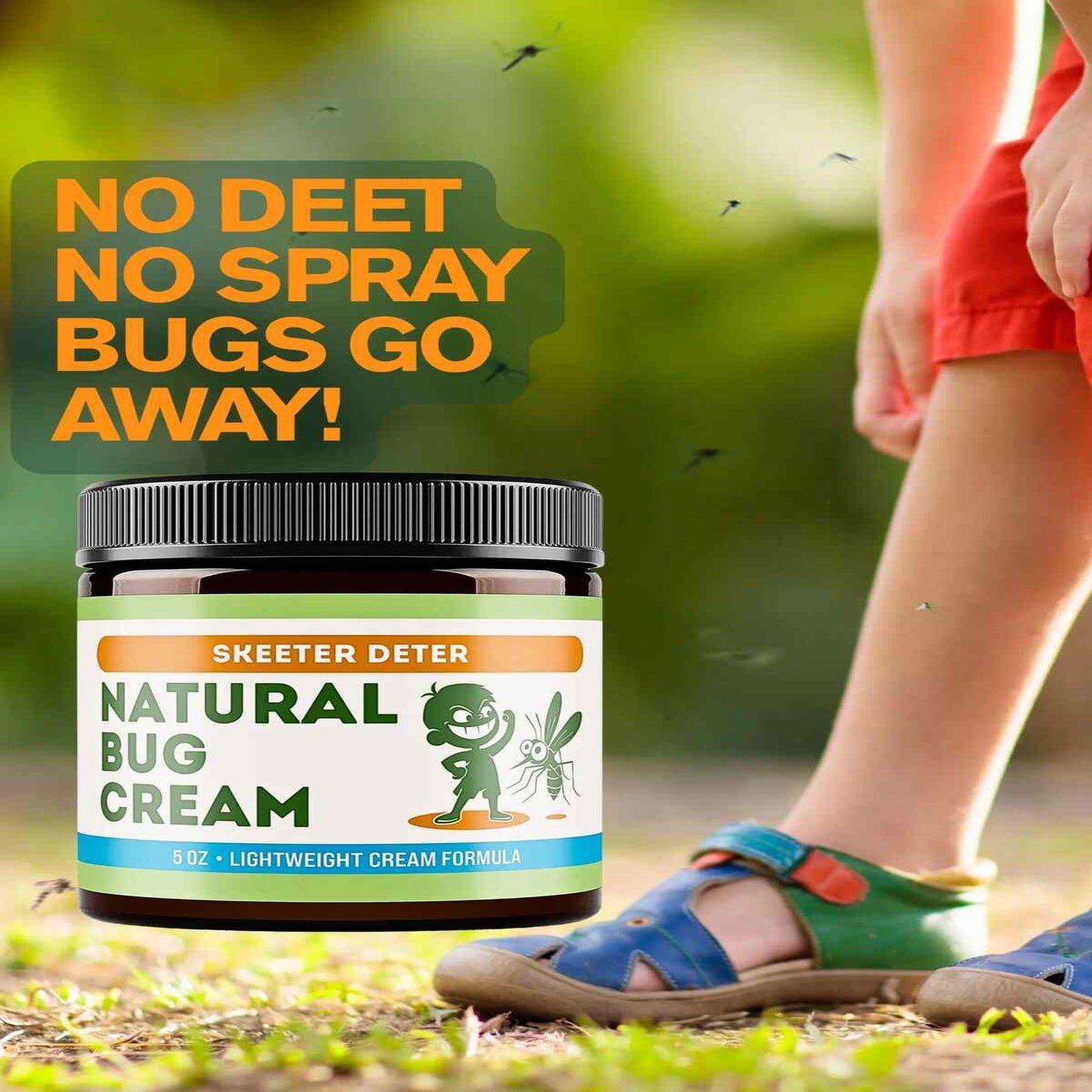 Premium Natural Bug Relief Cream for Instant Itch & Bite Care