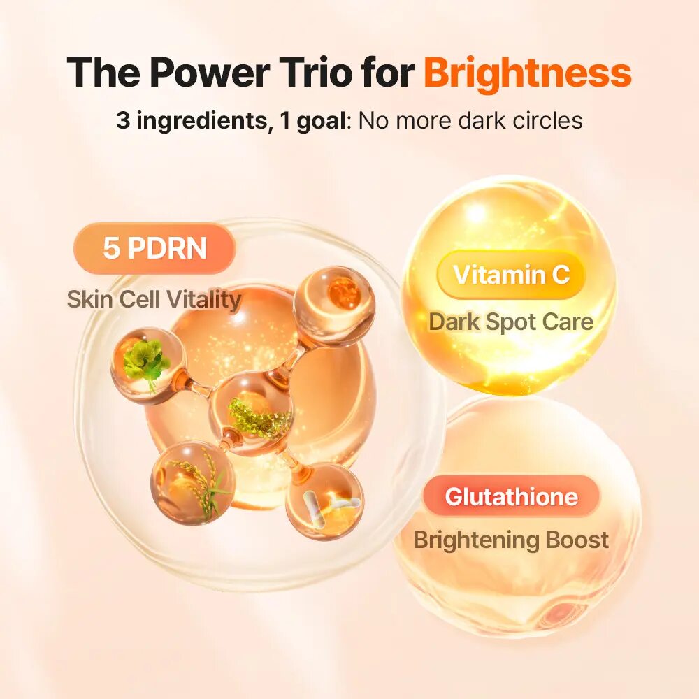 Peptide PDRN Snail Eye Cream for Dark Circles and Fine Lines