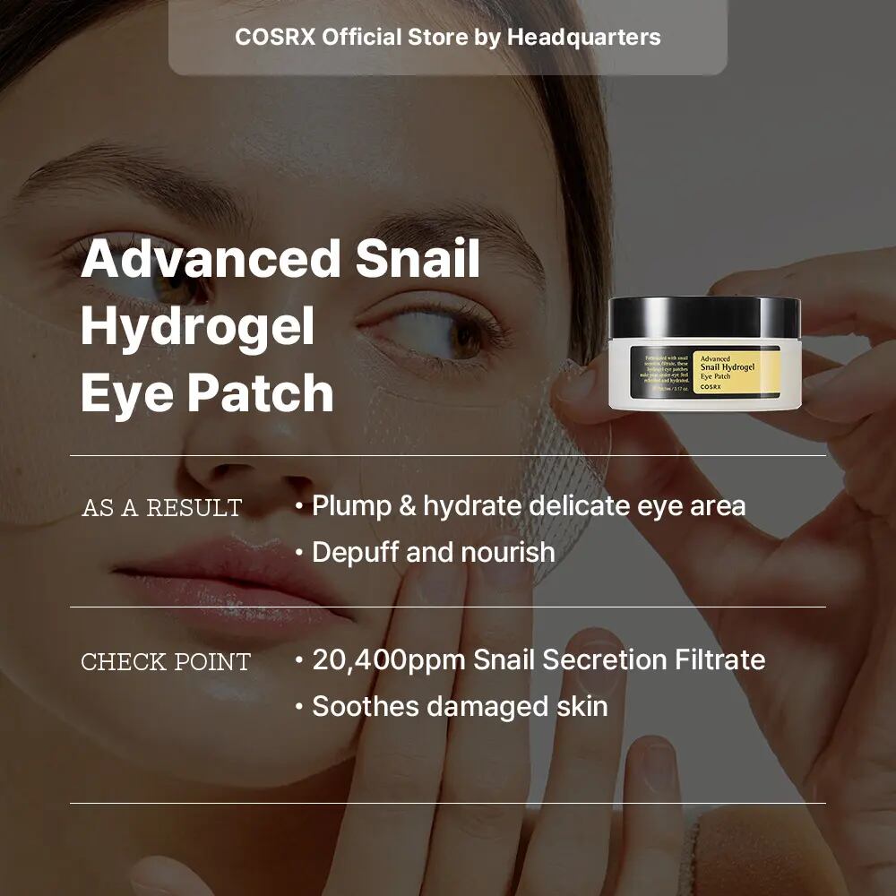 Peptide PDRN Snail Eye Cream for Dark Circles and Fine Lines