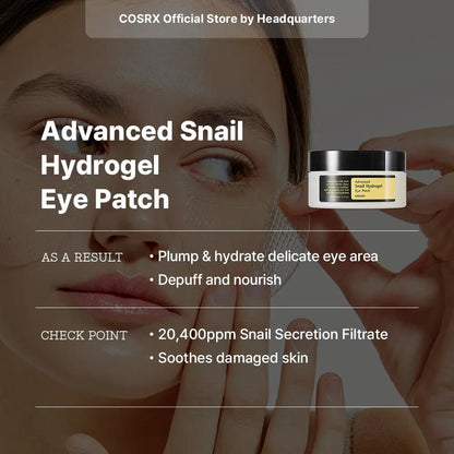 Peptide PDRN Snail Eye Cream for Dark Circles and Fine Lines