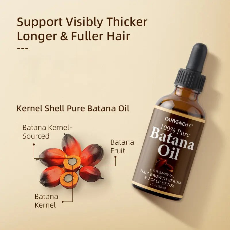 Organic Batana Oil Hair Growth & Repair Serum