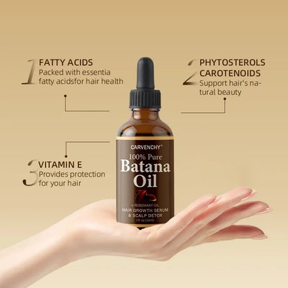 Organic Batana Oil Hair Growth & Repair Serum