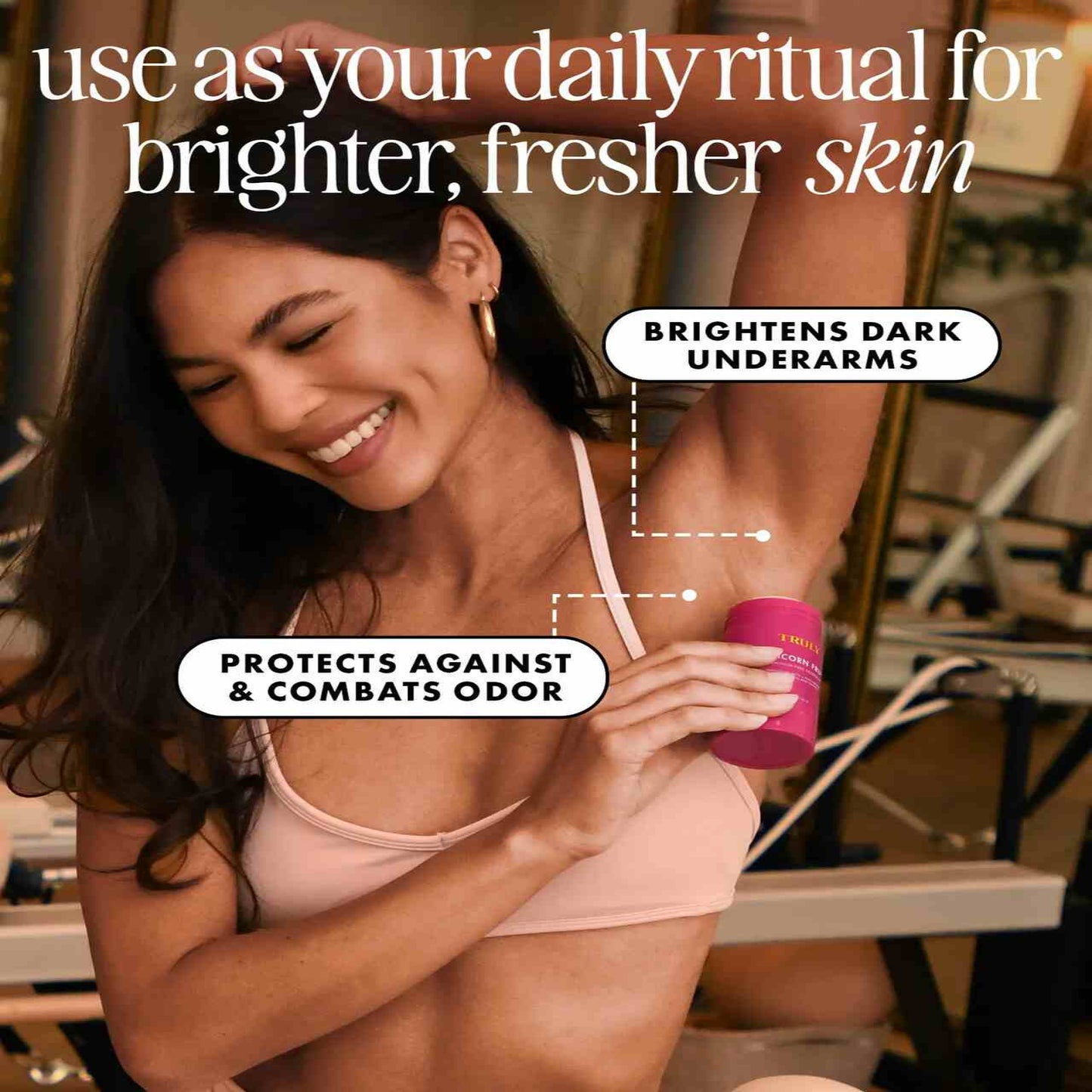 Brightening & Smoothing Natural Deodorant Stick