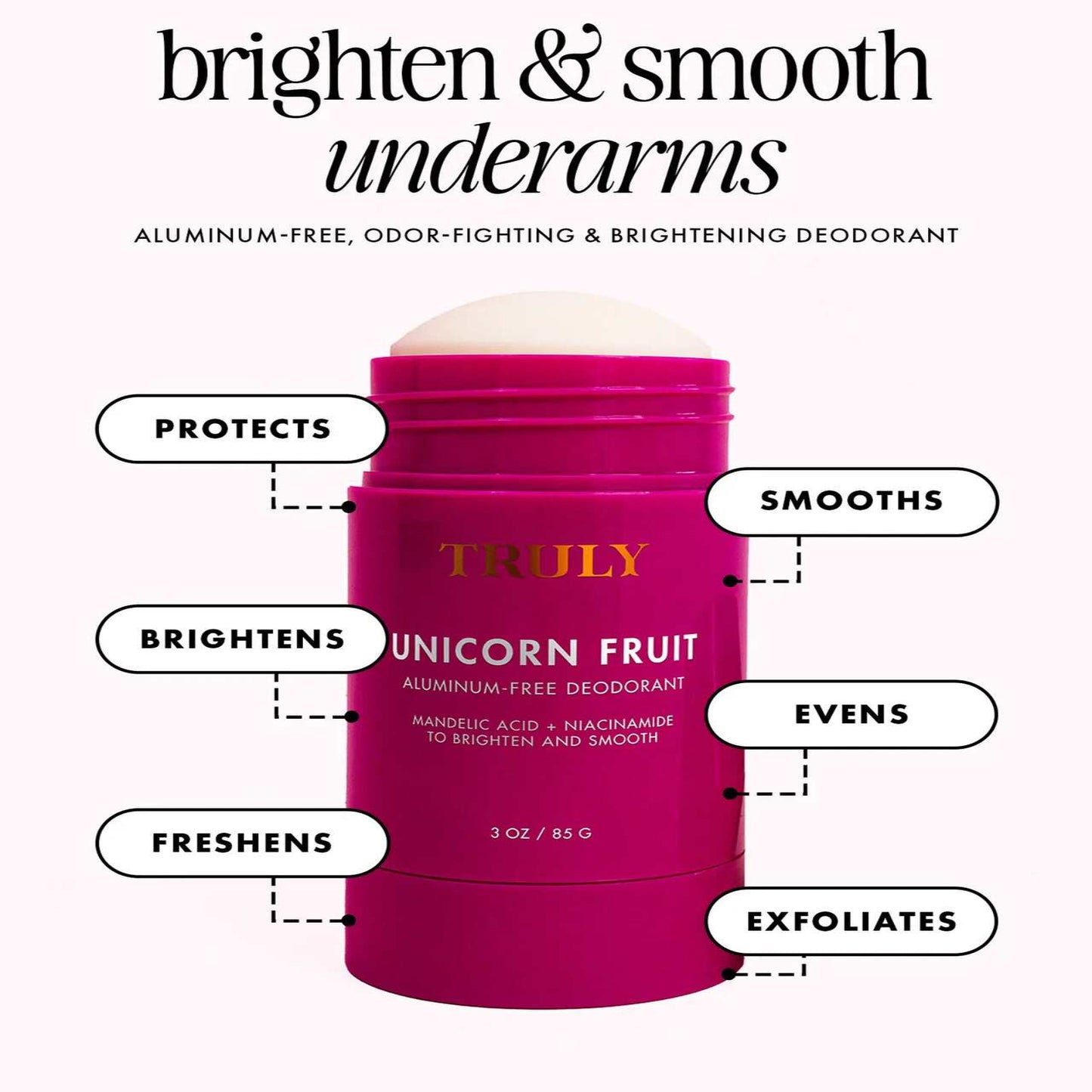 Brightening & Smoothing Natural Deodorant Stick