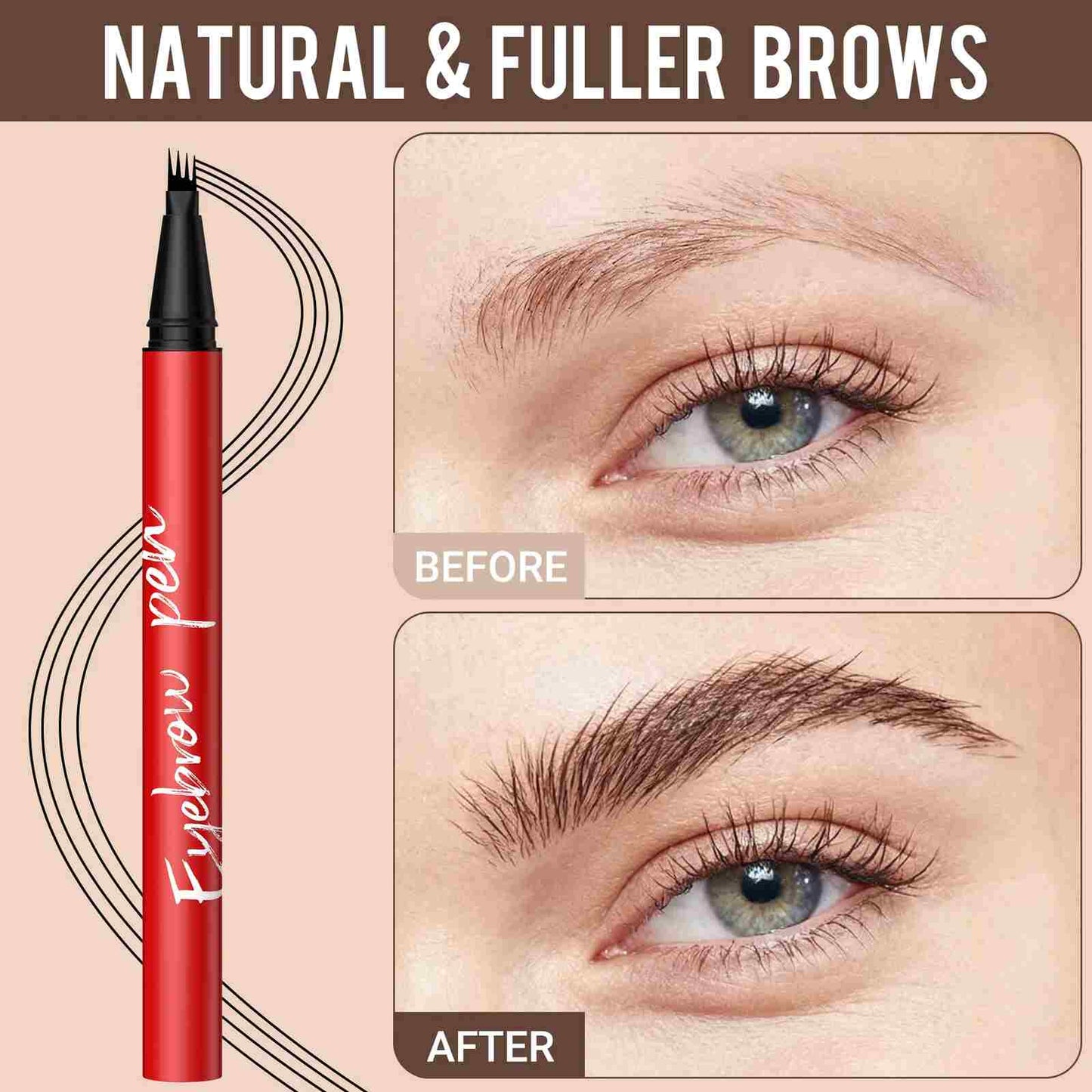 [BUY 1 GET 1 FREE] Precision Micro-Fork Eyebrow Pencil for Natural Hair-Like Strokes