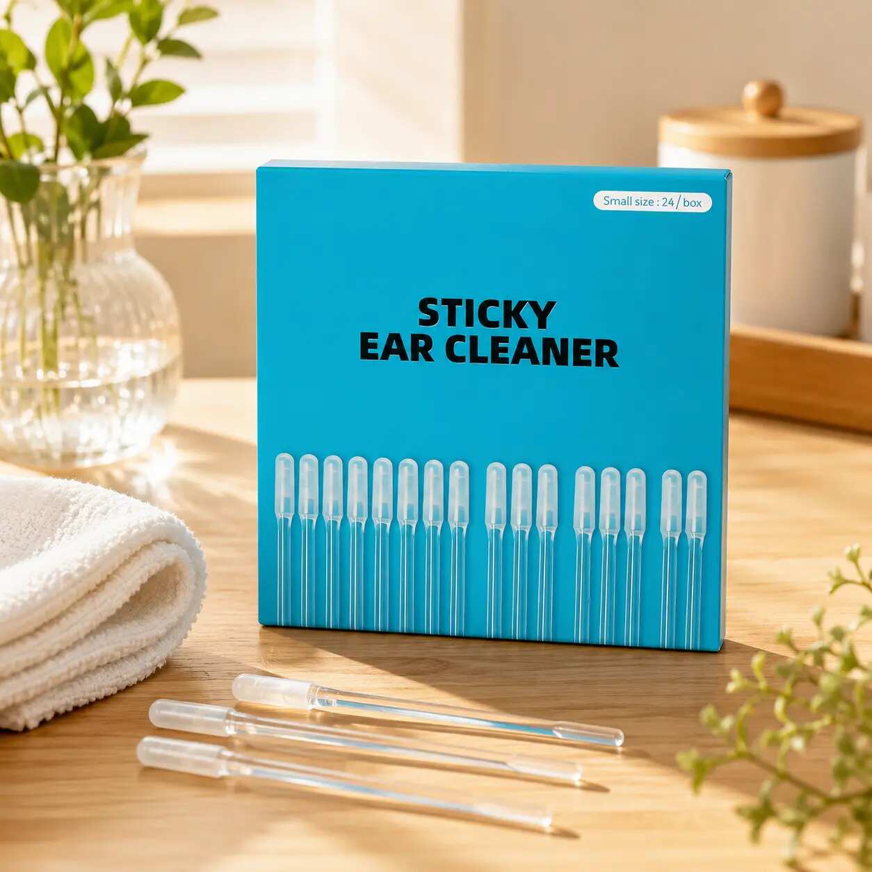 No-Scrape Sticky Earwax Removal Sticks – Safe & Effortless Ear Cleaning