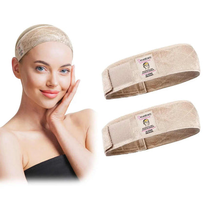 [BUY 1 GET 1 FREE] Non-Slip Adjustable Elastic Headband for Wigs, Makeup & Skincare