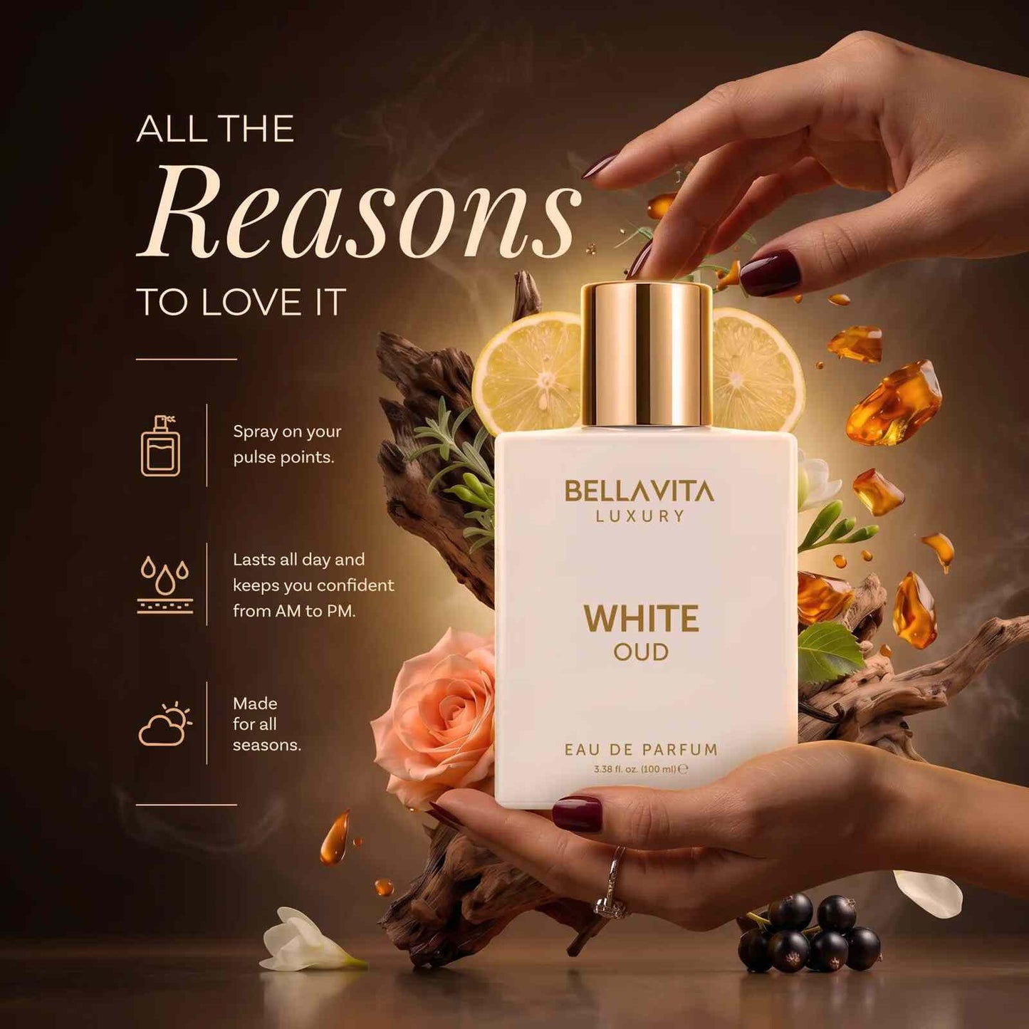 White Oud Eau De Parfum 100ML