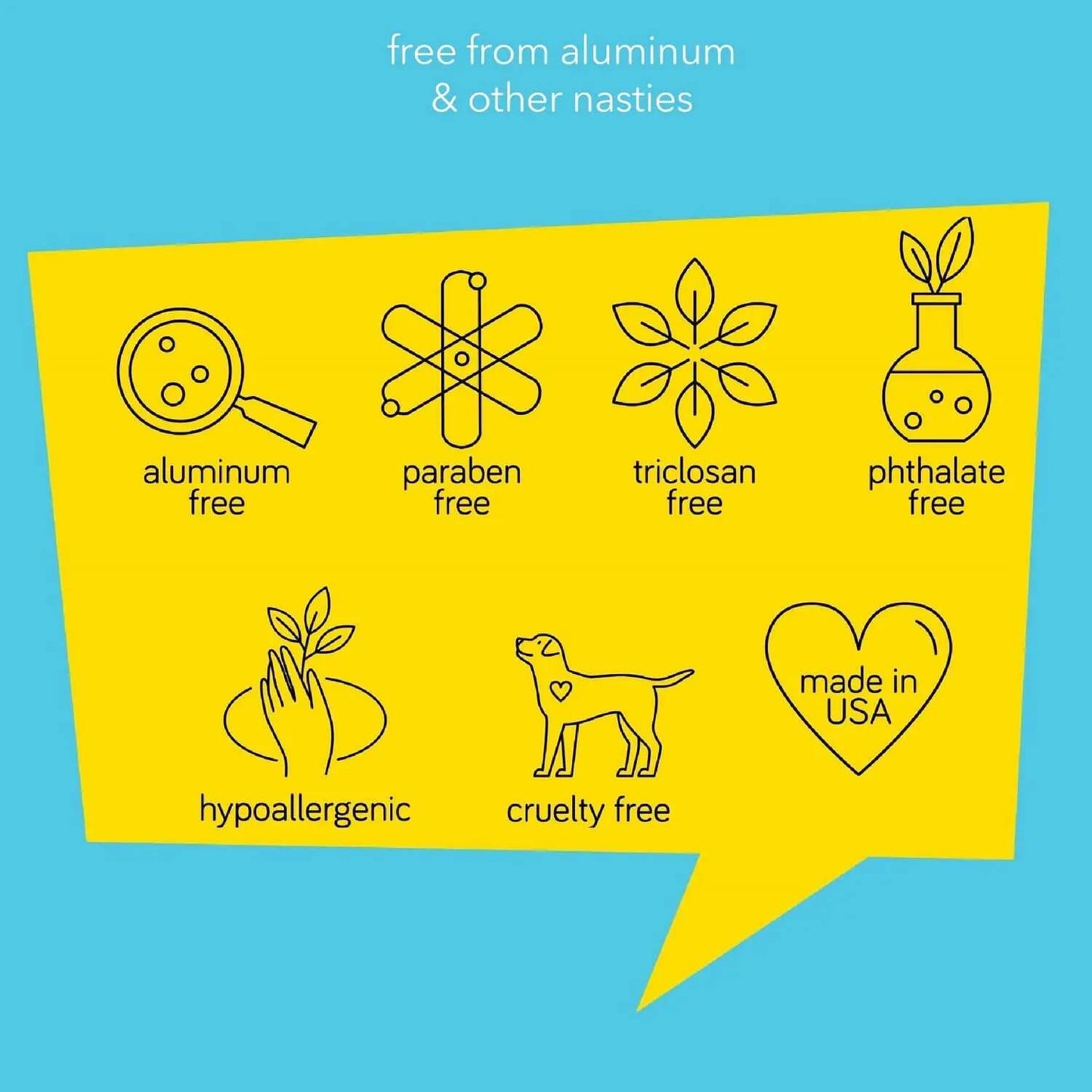 [BUY 1 GET 1 FREE] Odor Protection for Kids & Teens with All-Natural Deodorant