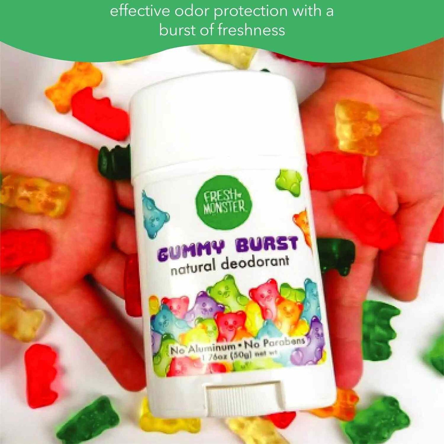 [BUY 1 GET 1 FREE] Odor Protection for Kids & Teens with All-Natural Deodorant