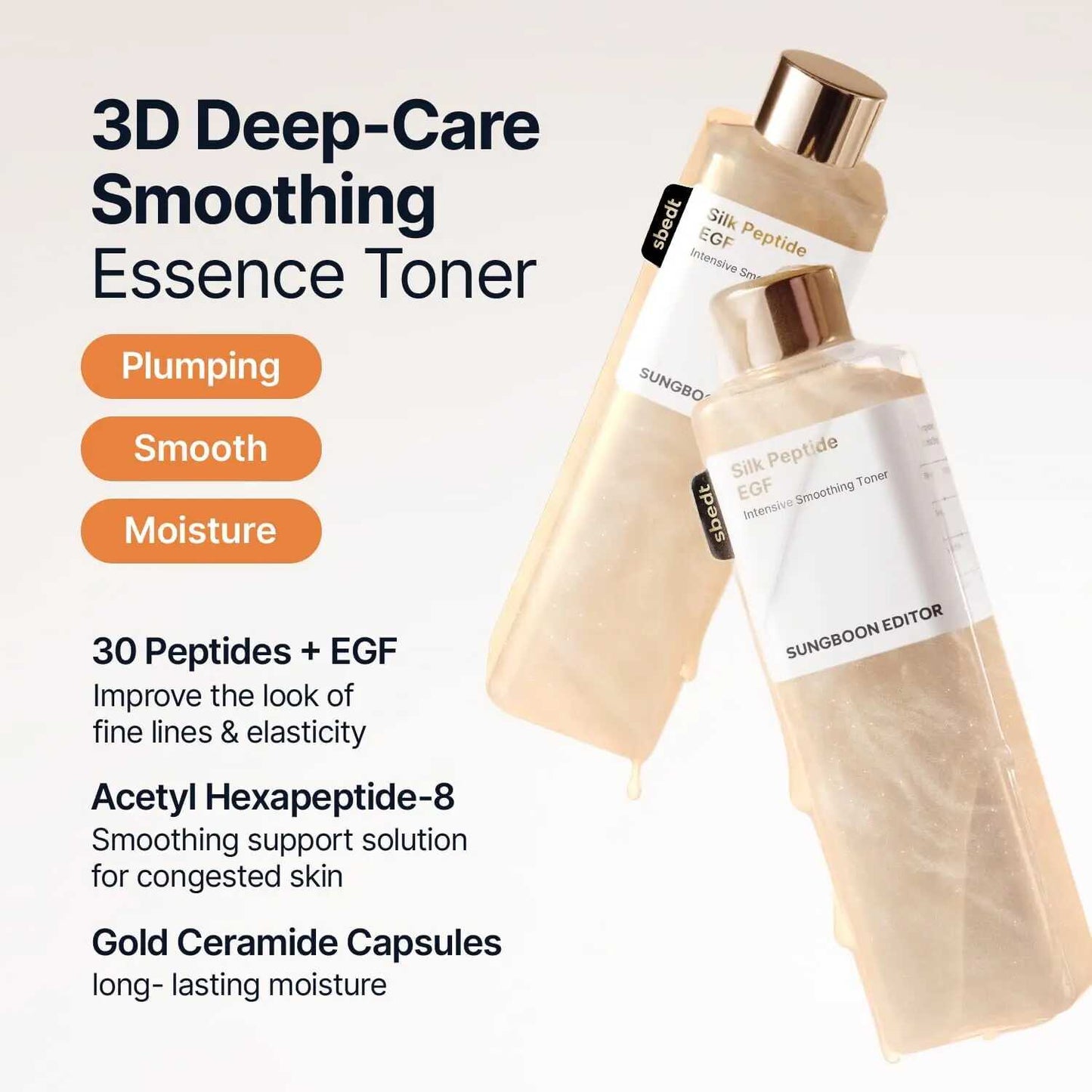 EGF Anti-Aging Youth Toner - Instant Firming & Plumping Hydration