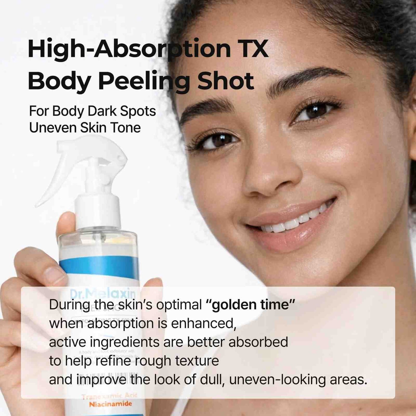 Body Resurfacing TX-Peeling Spray – Instant Dead Skin & Dark Spot Remover