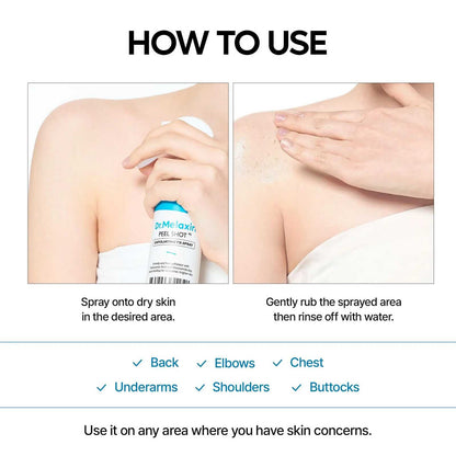 Body Resurfacing TX-Peeling Spray – Instant Dead Skin & Dark Spot Remover