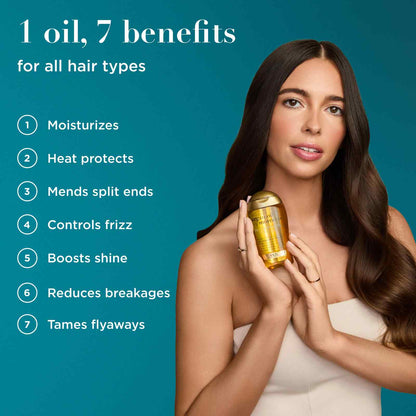 Moroccan Argan Hair Oil | Deep Moisture & Heat Defense