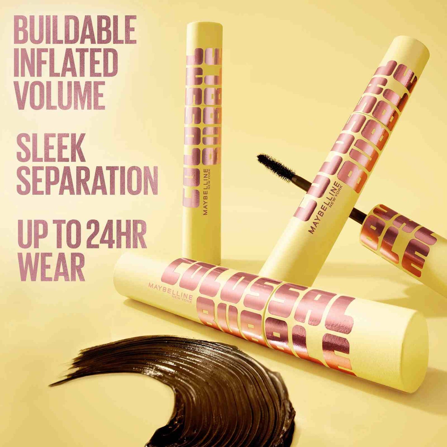 [BUY 1 GET 1 FREE] 24HR Bubble Volume Mascara – Bold Length & Separated Lashes