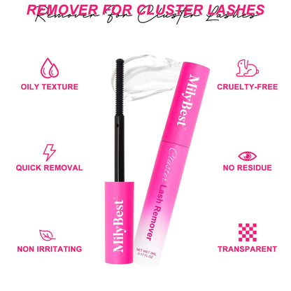 DIY Lash Clusters Kit – 864 Pcs D Curl Wispy Individual Eyelashes