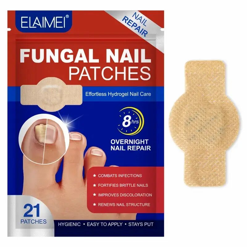 [BUY 1 GET 1 FREE] Overnight Strength Nail Health Care Patches – Extra Strength Toenail Repair Solution