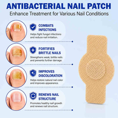 [BUY 1 GET 1 FREE] Overnight Strength Nail Health Care Patches – Extra Strength Toenail Repair Solution