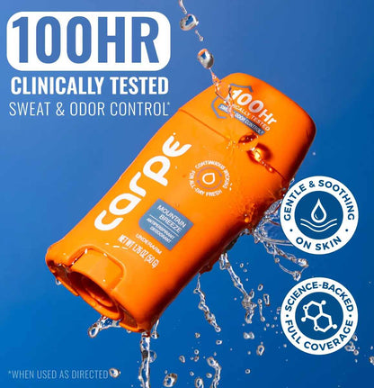 Clinical-Strength Antiperspirant Stick — 100-Hour Sweat & Odor Control