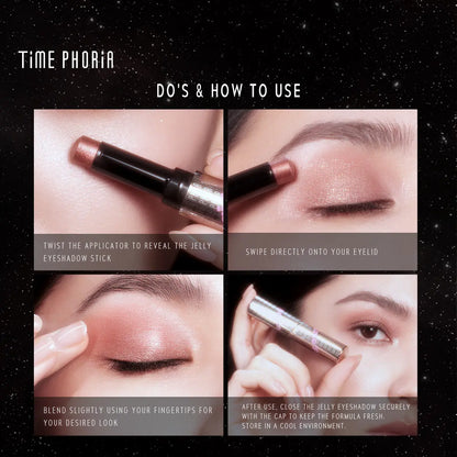[BUY 1 GET 1 FREE] Glaze Metallic Shimmer Eyeshadow Stick