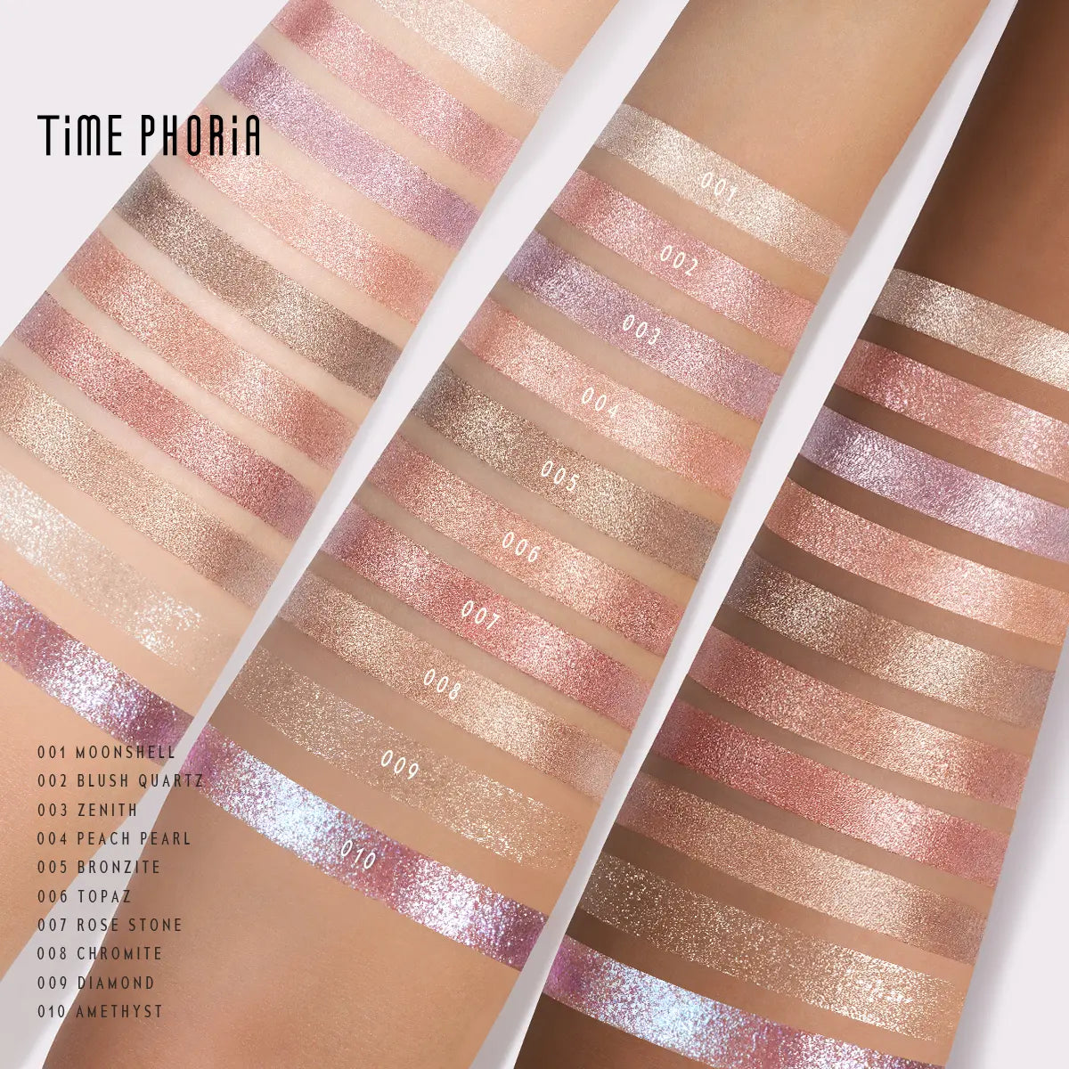 [BUY 1 GET 1 FREE] Glaze Metallic Shimmer Eyeshadow Stick