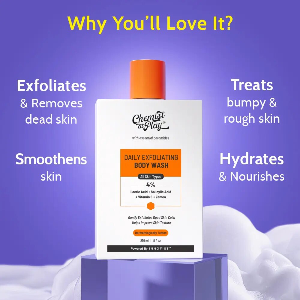 [BUY 1 GET 1 FREE] Lactic Acid Exfoliating Body Wash