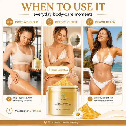 [BUY 1 GET 1 FREE] 15-Day Fast-Acting Cryo-Thermo Gold Sculpting Cream