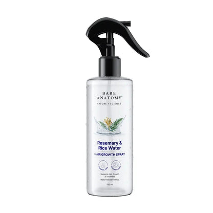 [BUY 1 GET 1 FREE] Natural Rosemary & Rice Water Hair Growth Density Spray