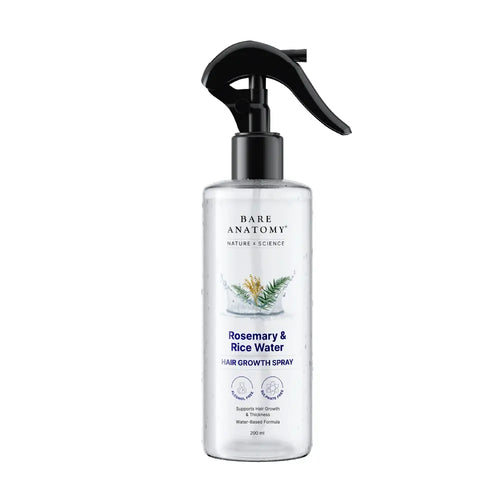 [BUY 1 GET 1 FREE] Natural Rosemary & Rice Water Hair Growth Density Spray