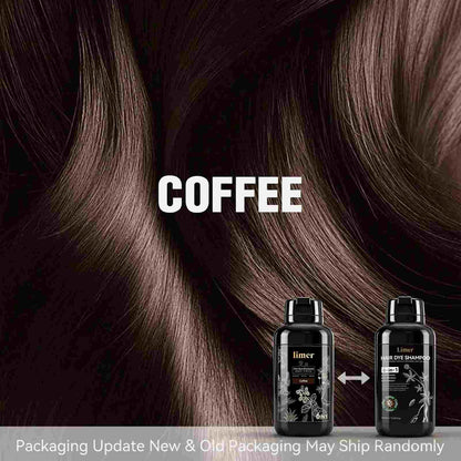 Cover Gray Hair Instantly with Herbal Hair Dye Shampoo