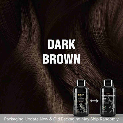 Cover Gray Hair Instantly with Herbal Hair Dye Shampoo