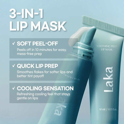 [BUY 1 GET 1 FREE] Instant Flawless Canvas: 10-Min Soothing Peel-Off Lip Mask