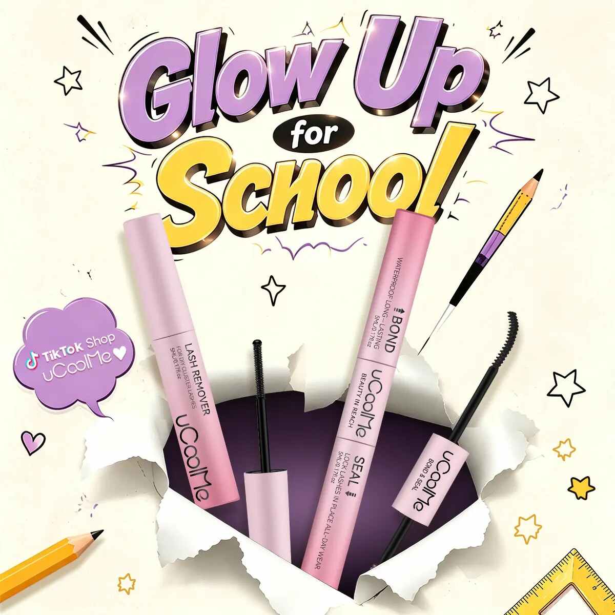[BUY 1 GET 1 FREE] 144-Hour Lash Cluster Glue: Extreme Hold & Leak-Proof Bond