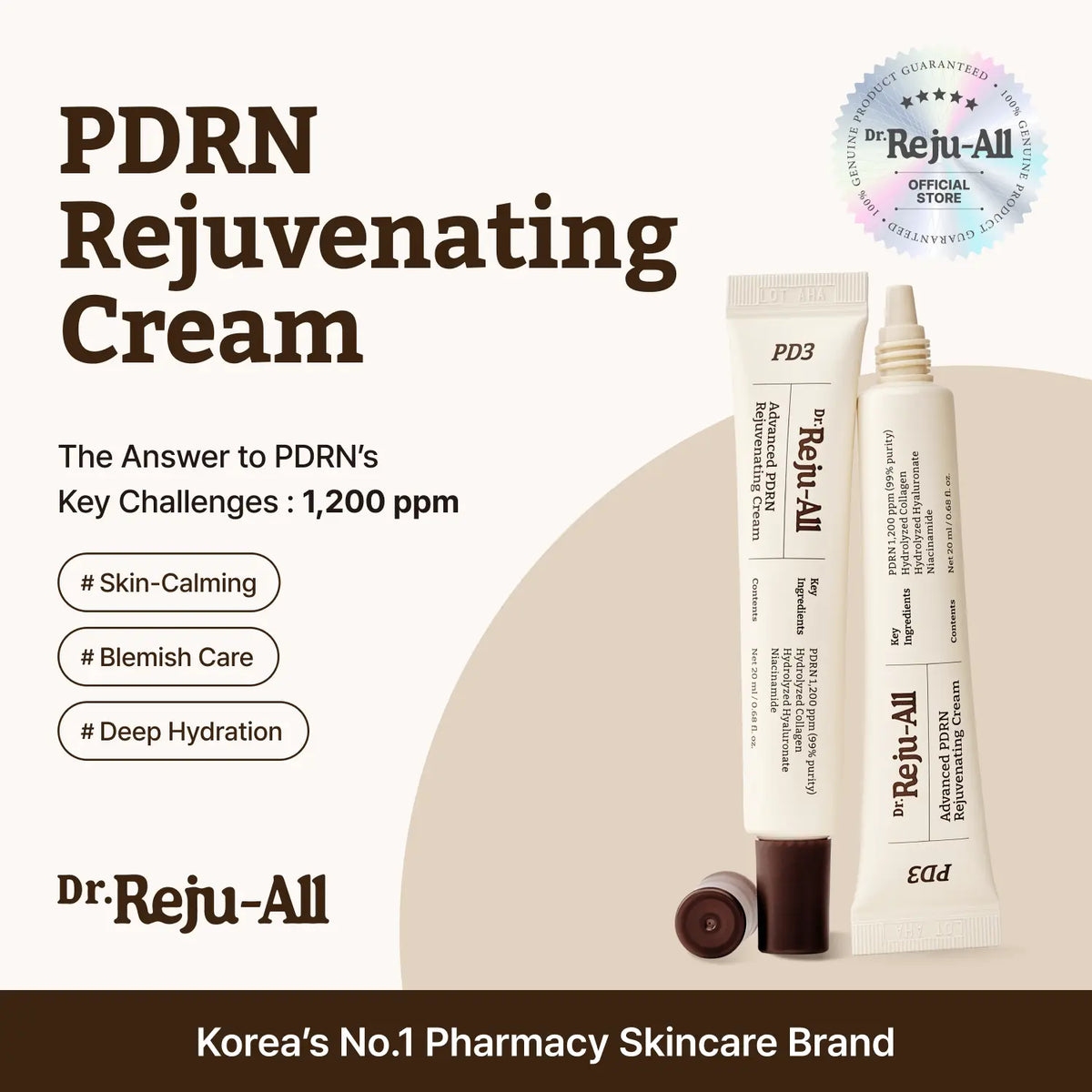 [BUY 1 GET 1 FREE] Hydrates, soothes, and helps repair dry, stressed skin.