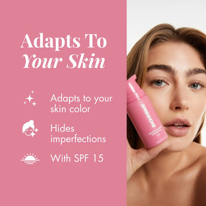 Blends into skin tone for a natural, even finish.
