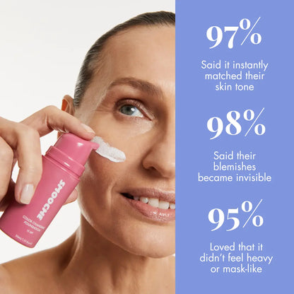 Blends into skin tone for a natural, even finish.