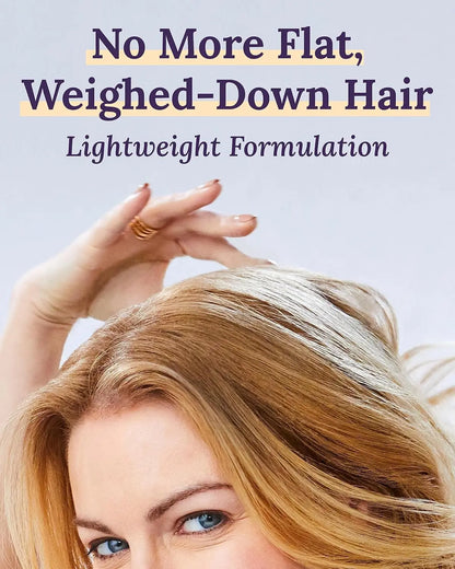 Helps fine or thinning hair look fuller and stronger.