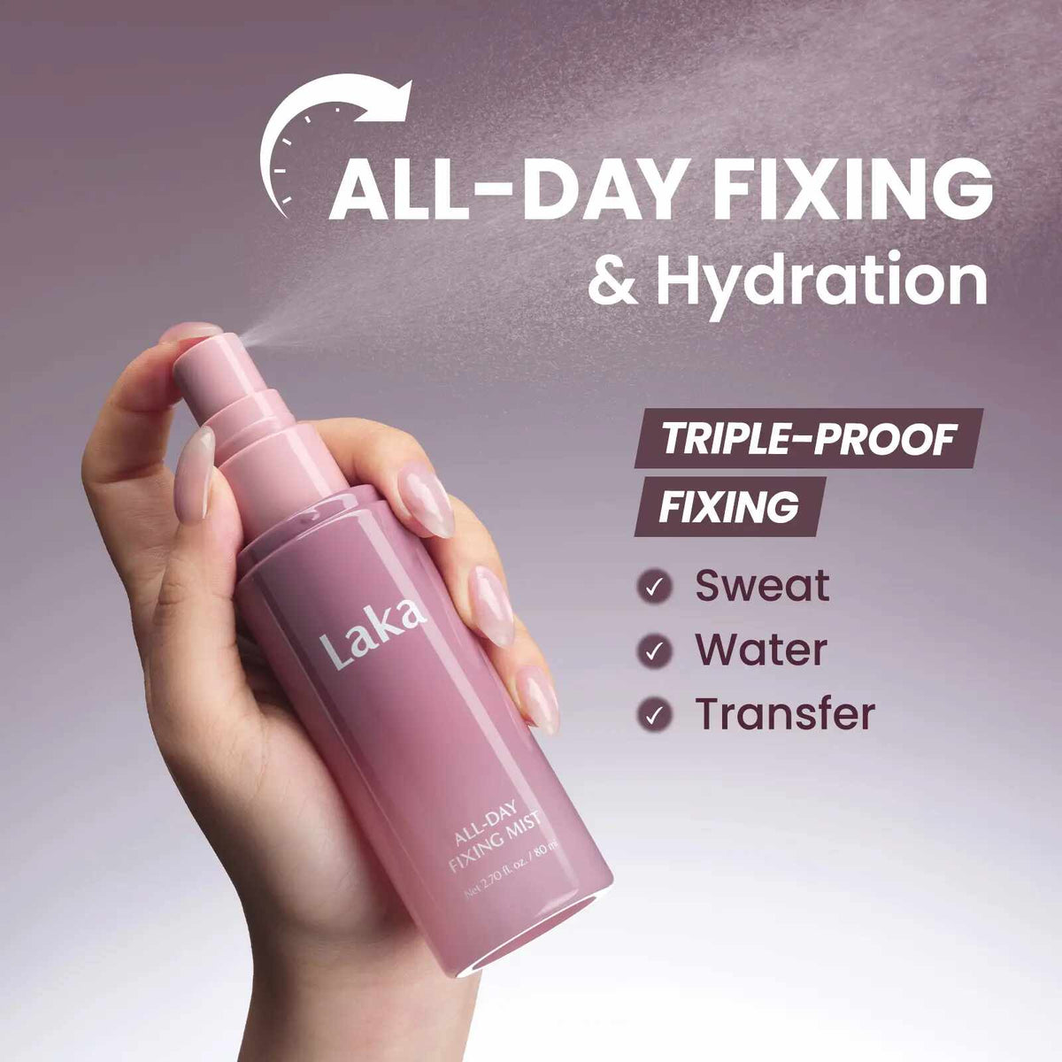 [BUY 1 GET 1 FREE] Locks makeup through sweat, oil, and long days.