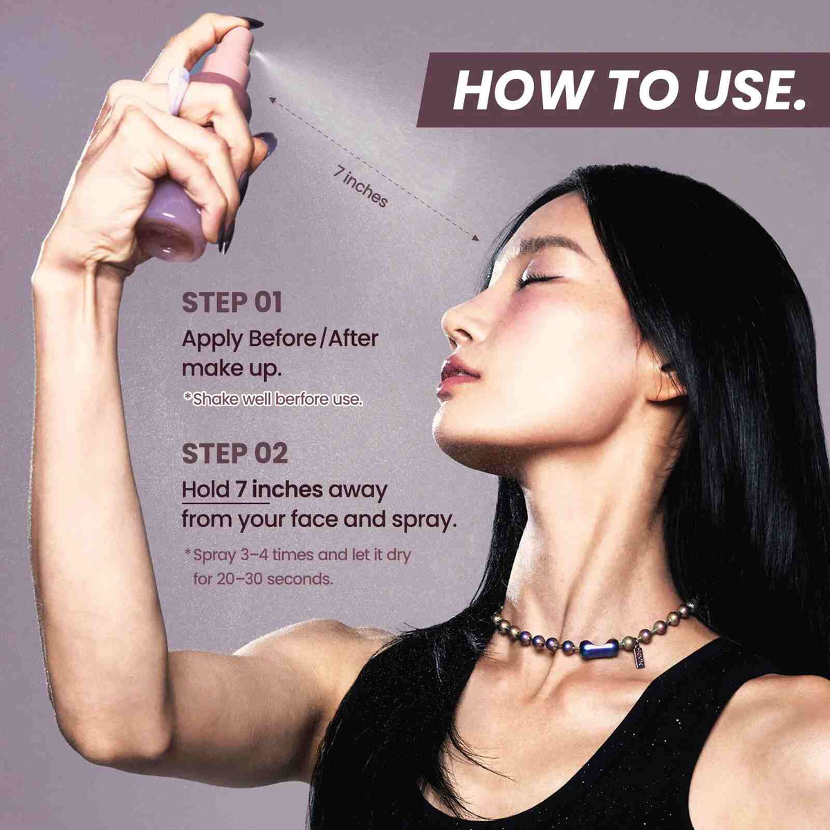 [BUY 1 GET 1 FREE] Locks makeup through sweat, oil, and long days.