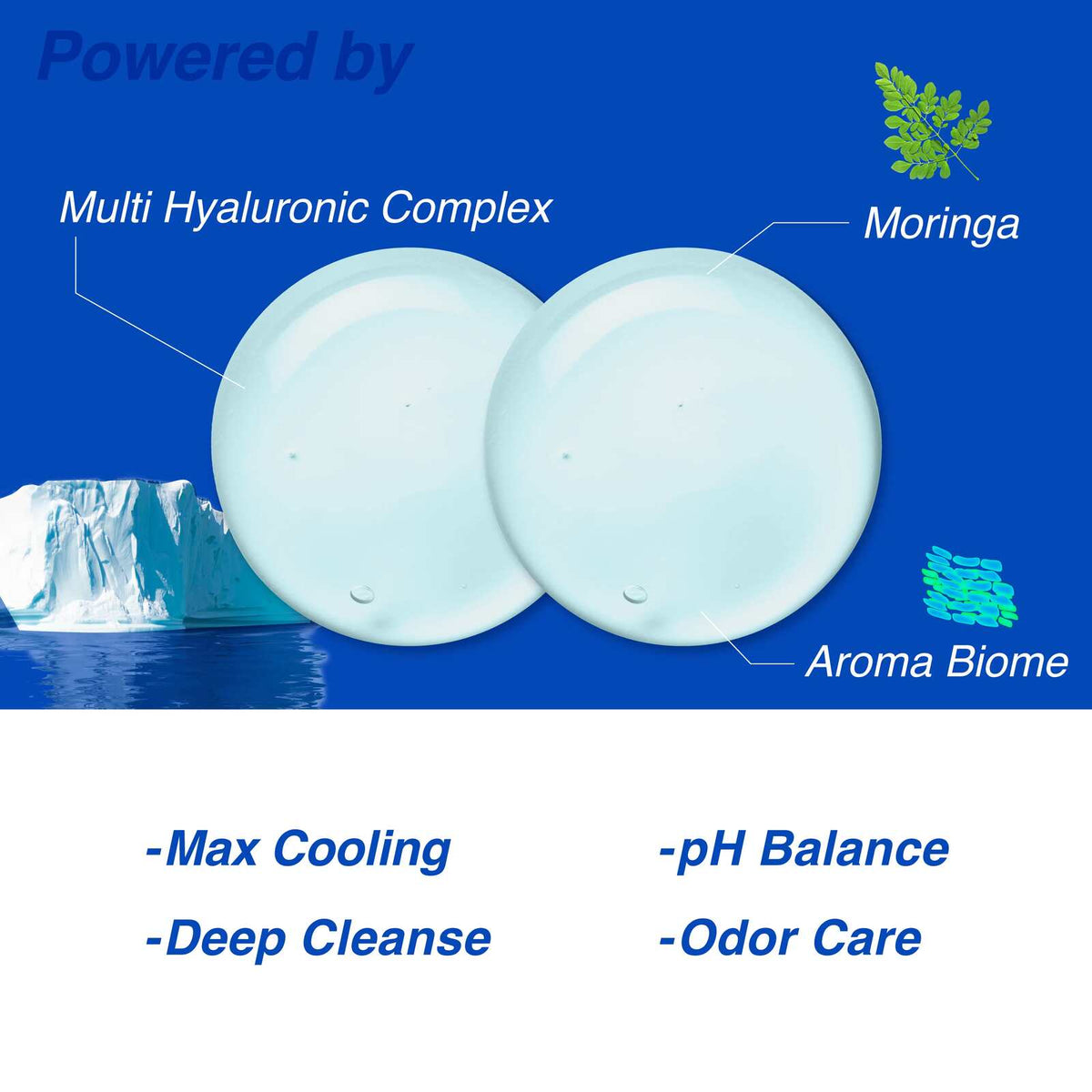 [BUY 1 GET 1 FREE] Cooling daily wash for fresh, clean comfort.