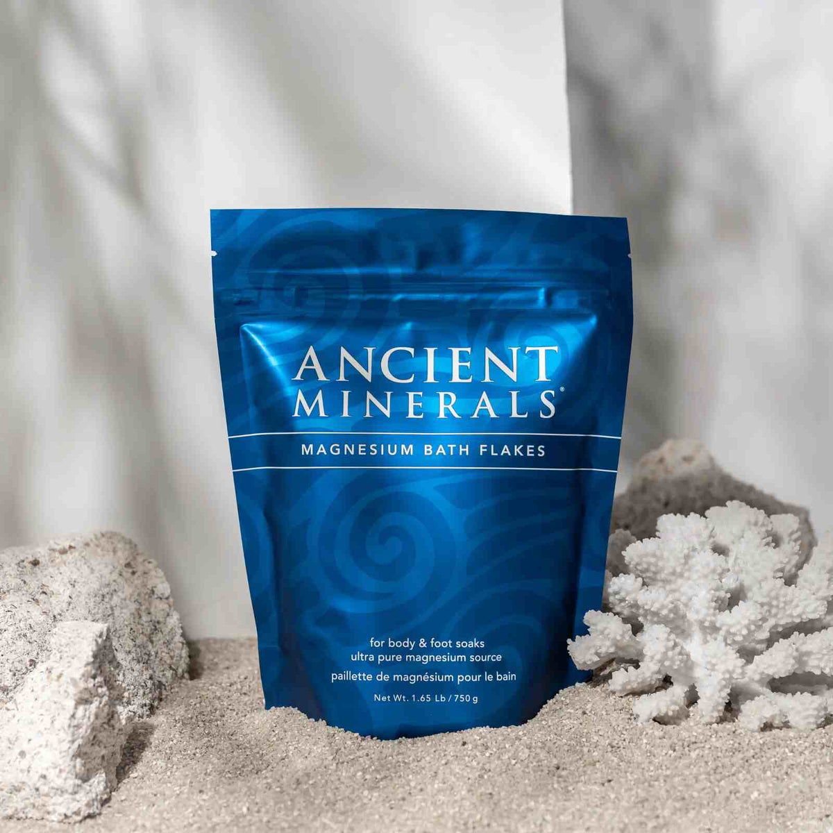 [BUY 1 GET 1 FREE] Pure magnesium chloride flakes for a relaxing soak.