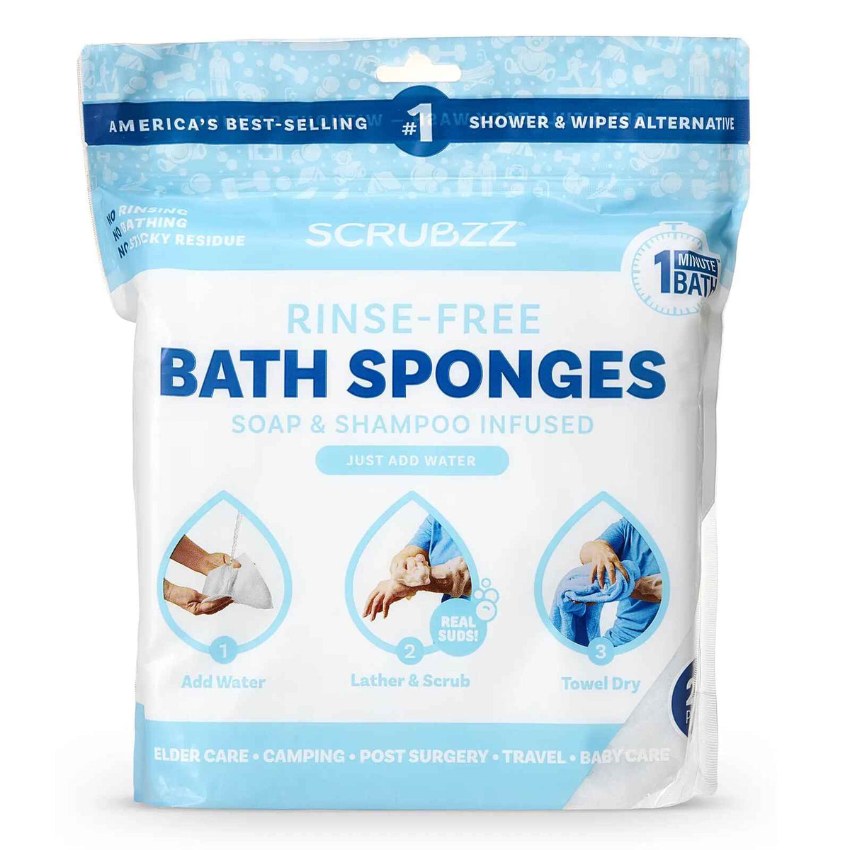 [BUY 2 GET 1 FREE] Just dampen, lather, and towel dry.