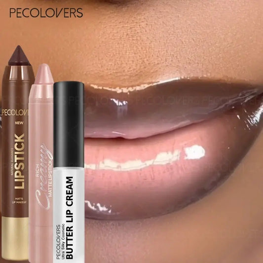 3-Piece Lip Makeup Set,