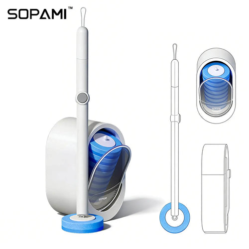 Effortless Hygiene: Disposable Toilet Cleaning Wand System