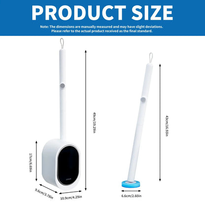Effortless Hygiene: Disposable Toilet Cleaning Wand System