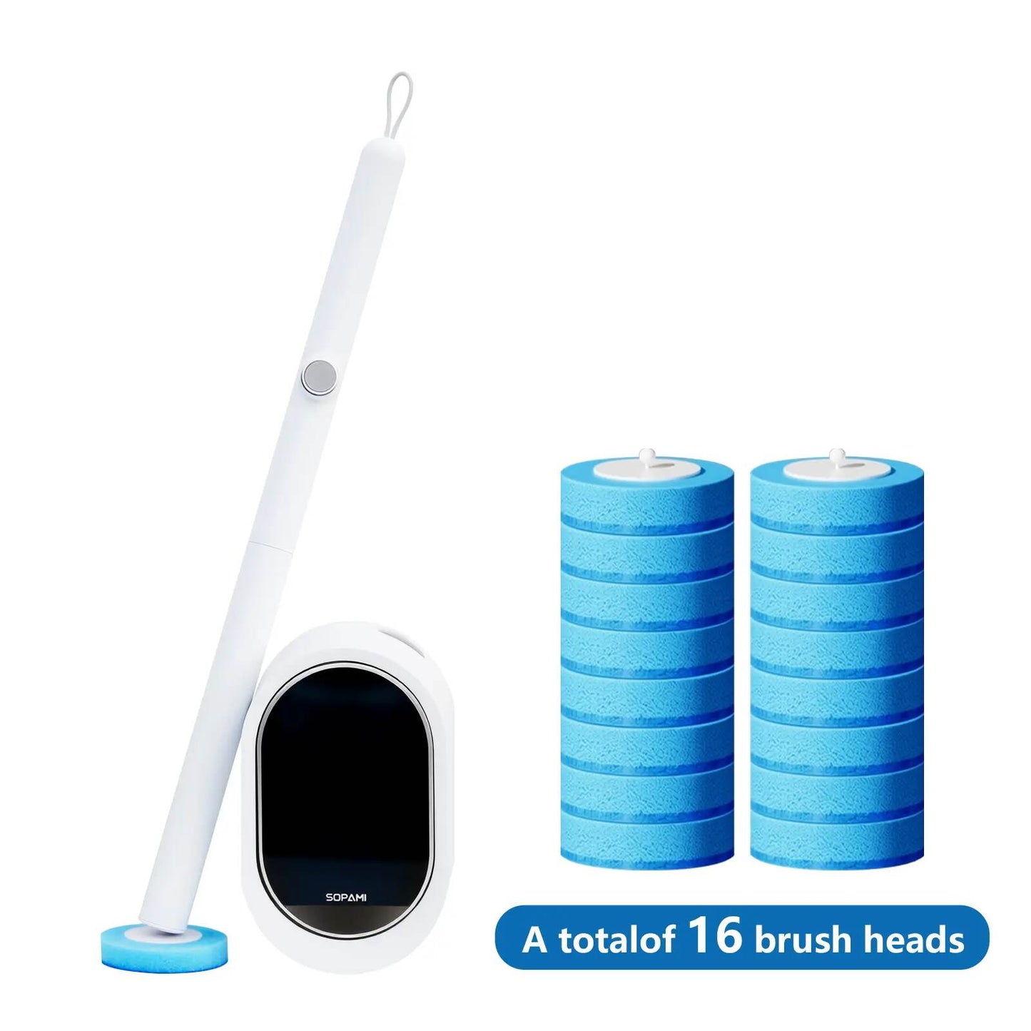 Effortless Hygiene: Disposable Toilet Cleaning Wand System