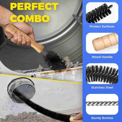 Universal Dryer Vent Cleaner Hose & Vacuum Attachment