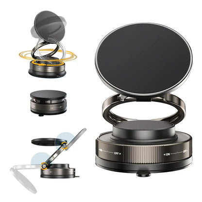 Ultra-Slim Magnetic Phone Stand with Invisible Car Mount